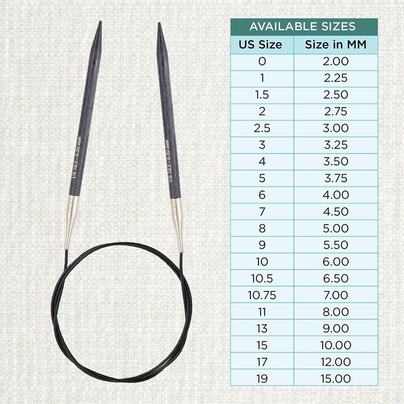 Knit Pro Dreamz Fixed Circular Needles 32" (80cm) | US Size 10.5 (6.5mm) - Image 4